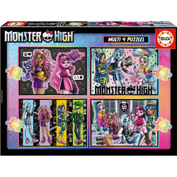 Παιδικό Puzzle Educa Monster High 50 + 80 + 100 + 150 Κομμάτια