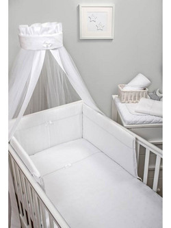 Baby Oliver Des 334 Σετ Κούνιας White 2τμχ