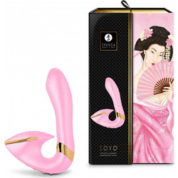 Shunga Erotic Art Soyo Διπλός Δονητής Ροζ