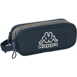 Safta Kappa Κασετίνα με 2 Θήκες Navy Μπλε 812475513