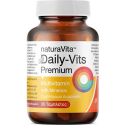 Natura Vita Daily-Vits Premium 30 Ταμπλέτες