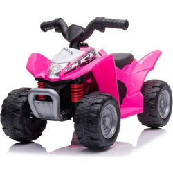Prince Toys Honda ATV Ηλεκτροκίνητη Παιδική Γουρούνα 6V Ροζ