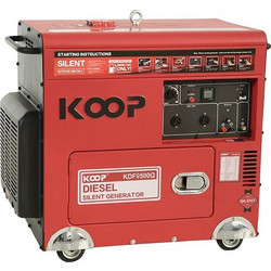 KOOP KDF 9500q Αθόρυβη Γεννήτρια Πετρελαίου με Μίζα 8.3KVA