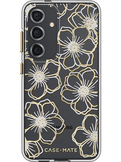 Case-mate Floral Gems Back Cover Gold (Samsung Galaxy S24)
