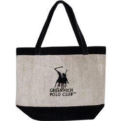 Greenwich Polo Club Υφασμάτινη Τσάντα Θαλάσσης Ώμου Μπέζ 3858