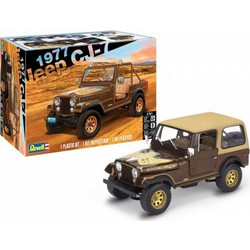 Revell '77 Jeep CJ-7 Συναρμολογούμενο Πλαστικό Μοντέλο Αυτοκίνητου 1:24