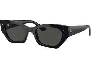 Ray-Ban RB4430 667787 Ανδρικά Γυαλιά Ηλίου Cat Eye Κοκάλινα Μαύρα με Μαύρο Polarized Φακό