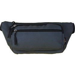Colorlife Τσαντάκι Μέσης Ανθρακί 7023