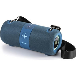 T&G TG-672 Ηχείο Bluetooth 24W με Ραδιόφωνο Μπλε