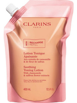 Clarins Soothing Toning Eco Refill Ενυδατική Λοσιόν Καθαρισμού Προσώπου 400ml