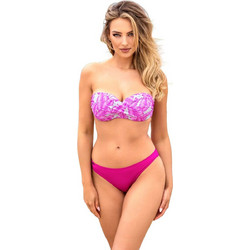 ETNA Alice Bikini Set Strapless με Ενίσχυση Ψηλόμεσο Φούξια 194017