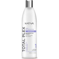 Kativa Total Plex Reconstructive Σαμπουάν για Επανόρθωση για Ταλαιπωρημένα Μαλλιά 355ml