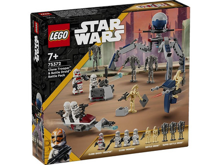 Lego Star Wars Clone Trooper & Battle Droid Battle Pack για 7+ Ετών 75372