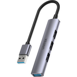 Unitek H1208A USB Hub 3.0 USB-A με 4 Θύρες USB-A