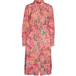 Vero Moda Ella Midi Καθημερινό Φόρεμα Floral Ροζ 10303865