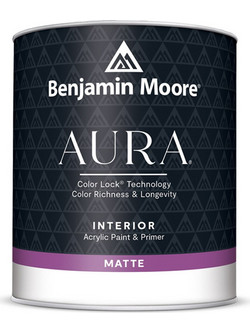 Benjamin Moore Aura Ακρυλικό Χρώμα Εσωτερικού Χώρου Βάση 1 Ματ 0.946lt