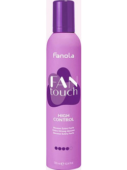 Fanola Fan Touch High Control Αφρός Μαλλιών για Πολύ Δυνατό Κράτημα 300ml