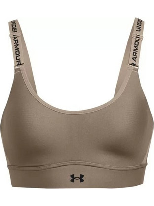 Under Armour Infinity Mid 2.0 Αθλητικό Μπουστάκι με Μέτρια Στήριξη Καφέ 1384123-200