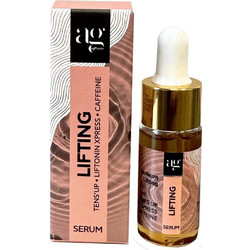 AG Pharm Lifting Serum Προσώπου για Σύσφιξη με Υαλουρονικό Αλόη & Καφεΐνη 10ml
