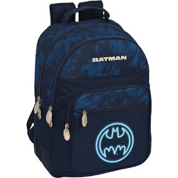 Safta Batman Legendary Σχολική Τσάντα Πλάτης Δημοτικού Navy Μπλε 612304773