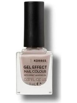 Korres Gel Effect Nail Color 12 Ceramic Glaze Gloss Βερνίκι Νυχιών Μακράς Διαρκείας 11ml