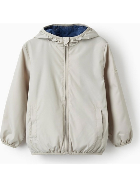 Zippy Παιδικό Μπουφάν Χειμωνιάτικο Softshell Αντιανεμικό Γκρι 31060206611