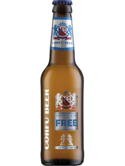 Corfu Beer Hoppy and Free Μπύρα Μπουκάλι Χωρίς Αλκοόλ 330ml