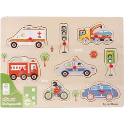 Παιδικό Puzzle SpielMaus Οχήματα 8 Κομμάτια