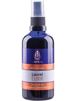 Camoil Natural Laurel Elixir Ξηρό Λάδι Μαλλιών για Επανόρθωση 100ml