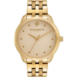 Olivia Burton Celestial Starlight Γυναικείο Ρολόι με Χρυσό Μεταλλικό Μπρασελέ 24000048