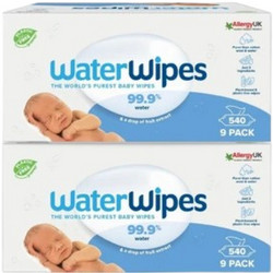 WaterWipes Μωρομάντηλα με Νερό Χωρίς Οινόπνευμα Άρωμα & Parabens 18x60τμχ
