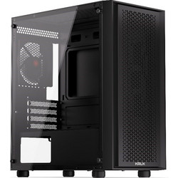 KRUX Scor Black Mini Tower Κουτί Υπολογιστή με Πλαϊνό Παράθυρο
