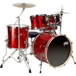 DS Drum DSX Studio Candy Red Sparkle