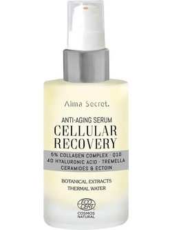 Alma Secret Cellular Recovery Anti-Aging Αντιγηραντικό Serum Προσώπου με Κολλαγόνο & Υαλουρονικό 50ml