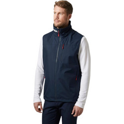 Helly Hansen Αμάνικο Ανδρικό Μπουφάν Γιλέκο Αδιάβροχο Αντιανεμικό Navy Μπλε 34446-597