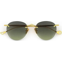 Eyepetizer OXFORD-C4 Ανδρικά Γυαλιά Ηλίου Στρογγυλά Μεταλλικά Χρυσά με Μαύρο Polarized Φακό
