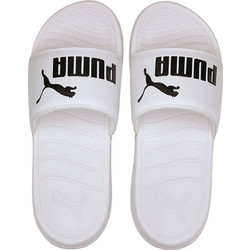 Puma Popcat 20 Ανδρικές Παντόφλες Καλοκαιρινές Κολυμβητηρίου Λευκές 372279-02