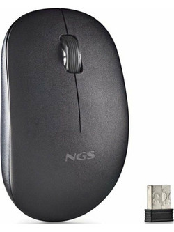 NGS Fog Pro Ασύρματο Ποντίκι Black