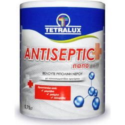 Tetralux Antiseptic Ριπολίνη Νερού Ξύλου & Μετάλλου Λευκό 0.75lt