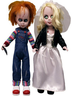 Mezco Toys Chucky & Tiffany Living Dead 2-Pack 25cm