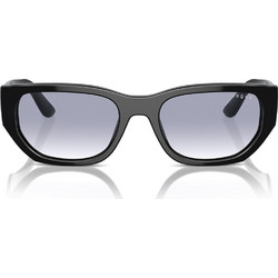 Vogue VO5586S W44/79 Ανδρικά Γυαλιά Ηλίου Τετράγωνα Κοκάλινα Μαύρα με Μαύρο Degradee Φακό