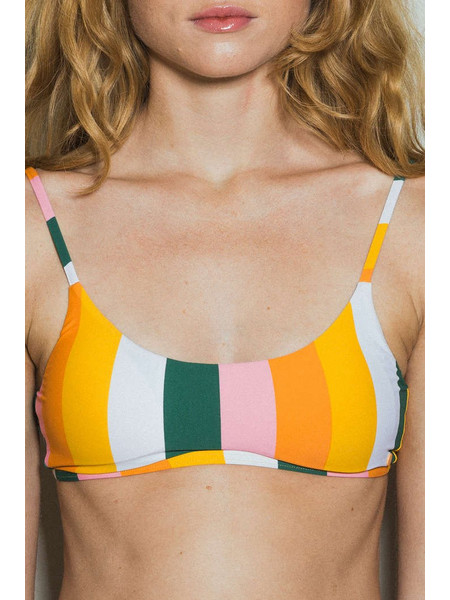 Volcom Along those Lines Bikini Top Μπουστάκι Πολύχρωμο O1012403