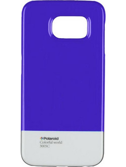 Polaroid Θήκη Κινητού Samsung Galaxy S6 από Σκληρό υλικό για την Προστασία του Smartphone, 97970 Χρώμα Μωβ - Polaroid
