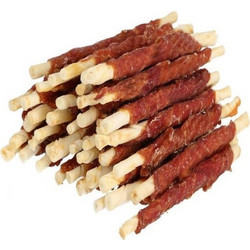 Hilton Duck Wrap White Rawhide Stick 500gr