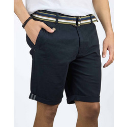 Indicode Royce Ανδρική Βερμούδα Chino Μαύρη