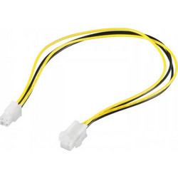 Goobay 51359 Καλώδιο Τροφοδοσίας 4-Pin EPS Male to 4-Pin EPS Female 0.37m Multicolor