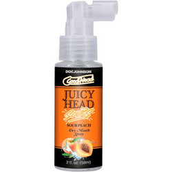 Doc Johnson Peach Dry Mouth Spray 60ml