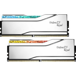G.Skill Trident Z5 Royal 32GB (2X16GB) DDR5 RAM 6400MHz C32 Silver