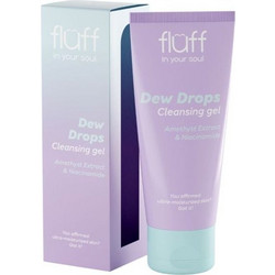 Fluff Dew Drops Amethyst & Niacinamide Face Cleansing Gel 100ml