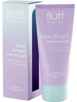 Fluff Dew Drops Amethyst & Niacinamide Face Cleansing Gel 100ml